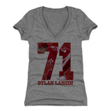 Dylan Larkin Women's V-Neck T-Shirt | 500 LEVEL