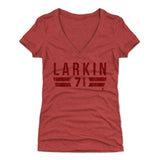 Dylan Larkin Women's V-Neck T-Shirt | 500 LEVEL